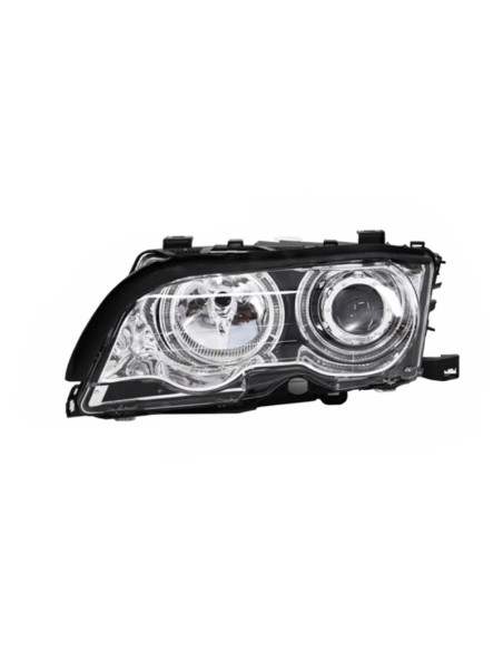 Angelo Occhi Fari per BMW 3 Serie E46 Coupe-Cabrio (1998-03) Chrome Edition