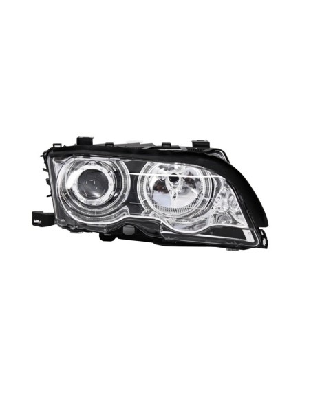Angelo Occhi Fari per BMW 3 Serie E46 Coupe-Cabrio (1998-03) Chrome Edition