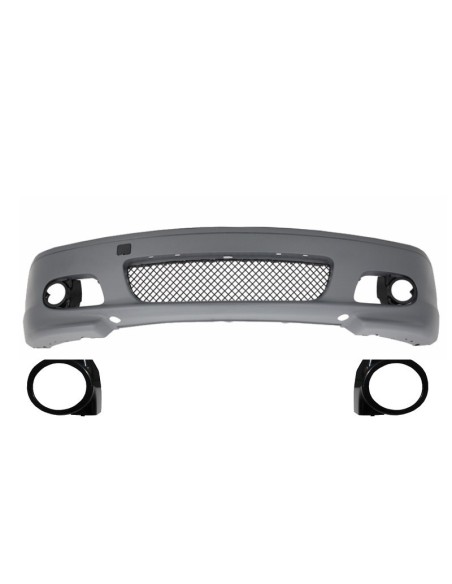 Paraurti anteriore per BMW Serie 3 E46 Coupe Cabrio (1999-07) M-tech M-Technik M-Sport II Design w/out Fendinebbia