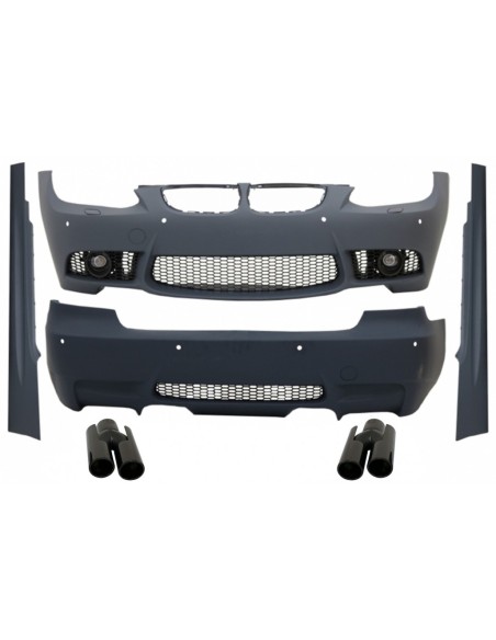 Nero Piano Capovolge per BMW Serie 3 E92 Coupe E93 Cabrio Non-LCI (06-09) M3
