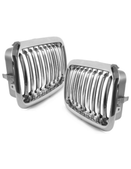 Griglia Anteriore per BMW E36 3 Serie 91-96 - Cromata
