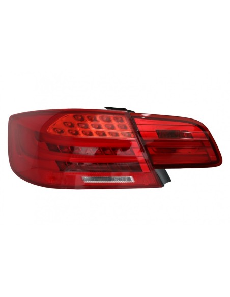 Fanali Posteriori a LED per BMW 3 Serie E92 Coupe Pre LCI (06-10) Rosso Chiaro