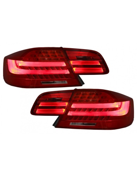 Fanali Posteriori a LED per BMW 3 Serie E92 Coupe Pre LCI (06-10) Rosso Chiaro