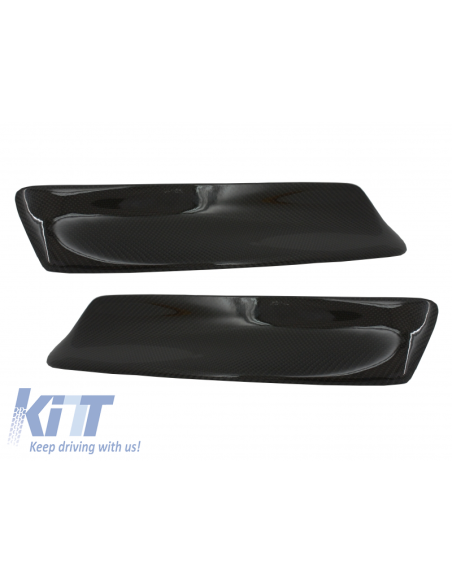 Spoiler Anteriore dei Divisori del Paurti per BMW 3 Serie E46 M3 Limousine Coupé Cabrio (1998-04) Carbonio CSL Design