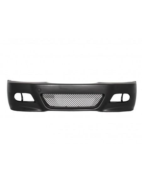 Paraurti Anteriore w/ Fendinebbia per BMW Serie 3 E46 (1998-04) M3 Look e Griglia Centrale Renale Doppia Striscia