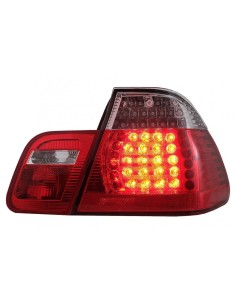 Fanali Posteriori a LED per BMW 3 Serie E46 Limousine 4D (09.01-03.05) Rosso Chiaro 2