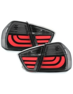 carDNA LED Luci Posteriori per BMW 3 Serie E90 Sedan (05-08) Fumo 2