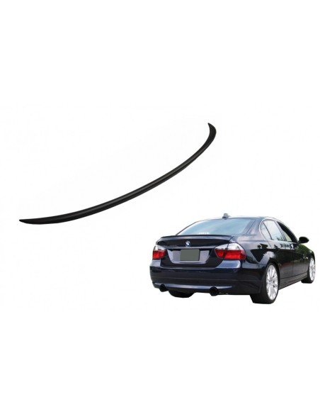 Spoiler del Tronco per BMW Serie 3 E90 (05-10) M3 Design Nero Opaco