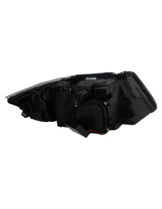 Fari per BMW E90 E91 2 Halo Cerchi Nero (05-08) 2
