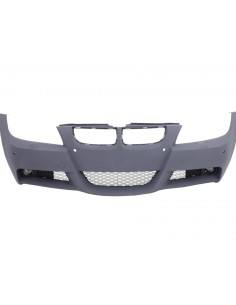 Paraurti Anteriore per BMW 3 Serie E90 E91 Sedan Touring (04-08) w/ PDC Fori w/ Out Lavaggio Sistem