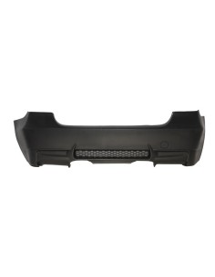 Paraurti Posteriore BMW 3 Serie E90 (04-11) Design M3 con Spoiler Tronco e Scarico Muffler Tips 2