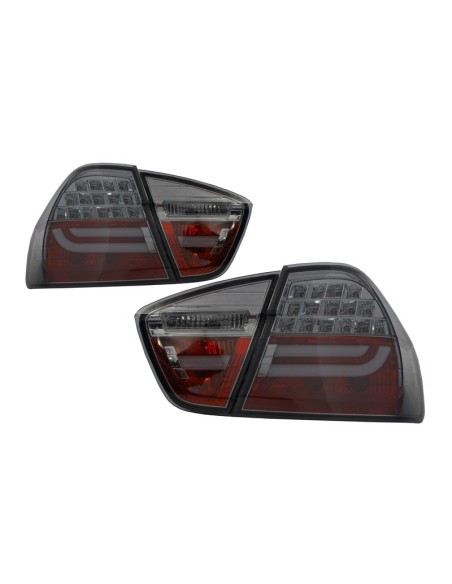 Fanali Posteriori LED BAR BMW Serie 3 E90 (05-08) Stile Fumo