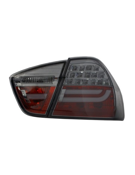Fanali Posteriori LED BAR BMW Serie 3 E90 (05-08) Stile Fumo