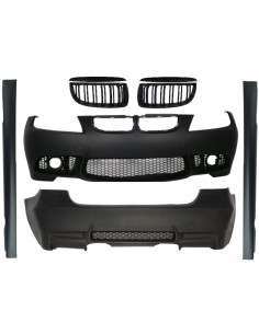 Kit Restyling BMW E90 3 Serie 04-08 Non-LCI M3 Design con Griglia Doppia Striscia Nero