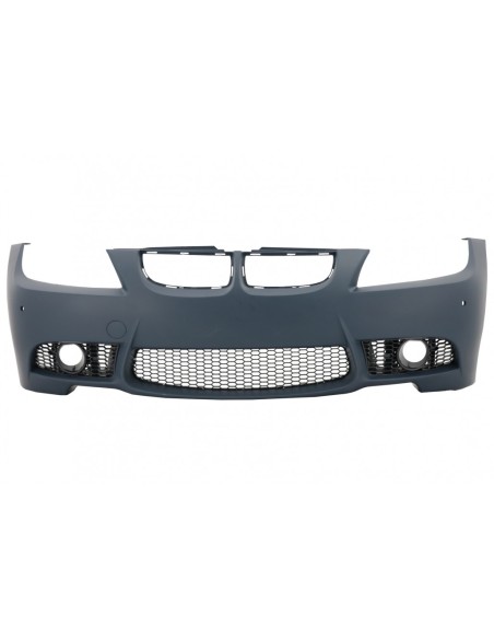 Griglia Renale Anteriore per Paraurti BMW 3 Serie E90 Sedan E91 Touring (04-08) Non LCI Design M3 con Nebbia Fumo