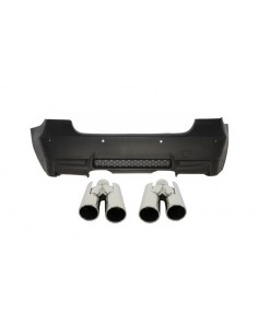 Paraurti Posteriore per BMW 3 Serie E90 (04-11) Design M3 con Scarico Centrale e PDC