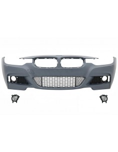 Paraurti Anteriore per BMW 3 Serie F30 F31 (11-19) Design M-Technik con Luce Nebbia
