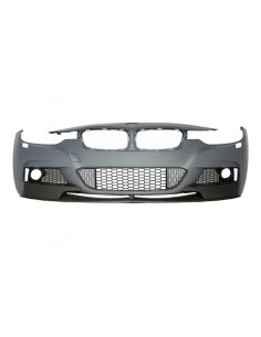 Paraurti Anteriore con Luce Nebbia e Spoiler per BMW Serie 3 F30 F31 Berlina Touring (11-19) 2