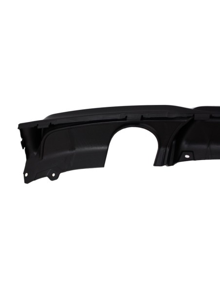 Doppio Scarico Posteriore Spoiler Diffusore Puntale Singolo per BMW Serie 3 F30 F31 (11-in poi)