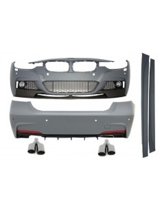Scarico con Punte Nere per BMW Serie 3 F30 (11-19)