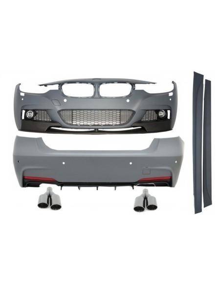 Scarico con Punte Nere per BMW Serie 3 F30 (11-19)