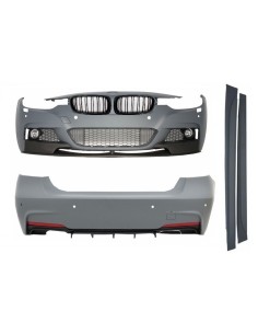 Griglie del Rene per BMW Serie 3 F30 (11-19) con Doppio Diffusore d'Aria di Versione