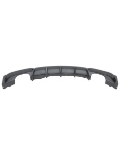 Paraurti Posteriore Spoiler Valance Diffusore Doppia Uscita in Carbonio per BMW 3 Serie F30 F31 (11-19) Limo Touring Design M 2
