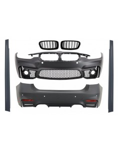 Corredo per BMW Serie 3 F30 (11-19) EVO II Design M3 CS con Griglia del Rene Doppia Striscia M