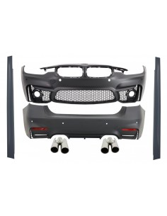 Kit per BMW F30 (11-19) EVO II Design M3 CS con Scarico Quad