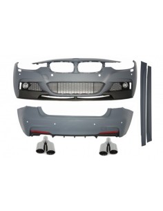 Kit completo per BMW F30 (11-up) con Scarico Quad M-Power Nero