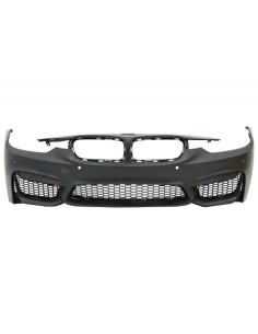 Paraurti anteriore per BMW 3 serie F30 F31 Non LCI & LCI (11-18) M3 Sport EVO Design w/ Griglie per reni Doppia striscia 2