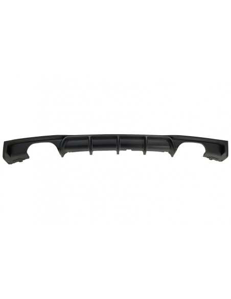 Paraurti posteriore Spoiler Valance diffusore con doppia uscita scarico per BMW 3 Serie F30 F31 (11-19) Limo Touring