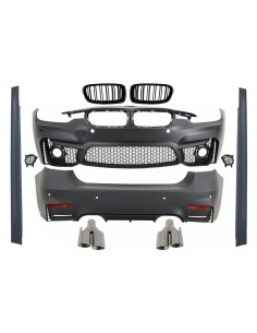 Kit per BMW F30 (11-19) EVO II M3 M-Power CS Design con scarico Quad