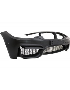 Doppia striscia delle griglie del rene/del paraurti anteriore per BMW 3 serie F30 F31 Pre-LCI & LCI (11-18) M4 Design 2