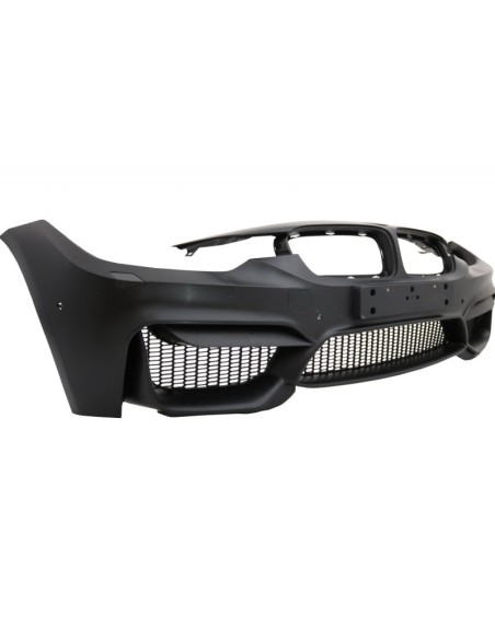 Doppia striscia delle griglie del rene/del paraurti anteriore per BMW 3 serie F30 F31 Pre-LCI & LCI (11-18) M4 Design