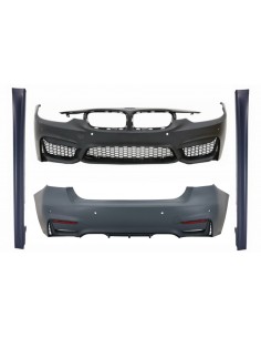 Corredo per BMW 3 serie F30 (11-15) F30 LCI (16-up) con progettazione di sport delle gonne laterali M3