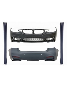 Corredo per BMW 3 serie F30 non LCI & LCI (11-18) M3 Sport EVO Design con laterali gonne