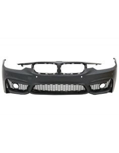 Kit per BMW Serie 3 F30 Non LCI e LCI (11-18) con Gonne laterali e griglie centrali Doppia striscia M3 Sport EVO Design 2