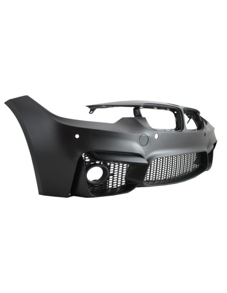 Corredo completo per BMW 3 serie F30 (11-19) con doppie punte Cromate e parafanghi anteriori e cofano del cofano