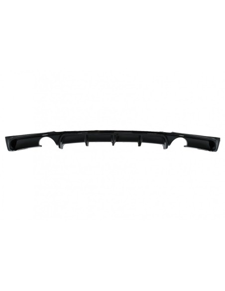 diffusore di Valance dello spoiler del paraurti posteriore per singolo scarico per BMW 3 serie F30 F31 (11-19) M