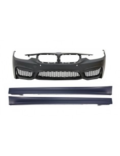 Paraurti anteriore w/ laterali gonne per BMW 3 serie F30 F31 Non LCI & LCI (11-18) M3 Sport EVO Design