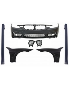 Kit paraurti anteriore w/ fender anteriore e fender anteriore per BMW 3 serie F30 F31 Non LCI & LCI (11-18) Sport EVO Design