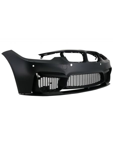 Kit Completo Dual Twin Scarico in Fibra di Carbonio EVO II M3 CS Stile senza Nebbia Lampade per BMW F30 (11-19)