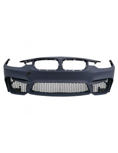 Paraurti Anteriore con Fendinebbia e Griglie Renali Doppia Striscia M3 Design per BMW 3 Serie F30 F31 (11-up) 2