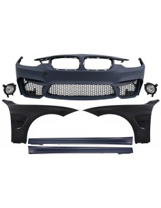 Corredo Paraurti con Parafanghi Anteriori e Laterali Gonne M3 Design per BMW 3 Serie F30 F31 (11-up)