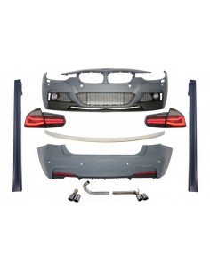 Corredo Completo per la Serie F30 di BMW 3 (11-19) con Luci Girevoli Sequenziali a LED