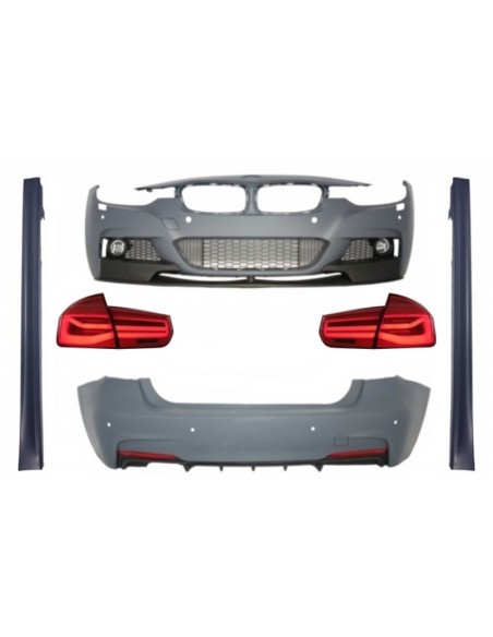 Corredo Completo per la Serie F30 di BMW 3 (11-19) con Luci Girevoli Sequenziali a LED