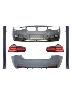 Corredo Completo per la Serie F30 di BMW 3 (11-19) con Luci Girevoli Sequenziali a LED