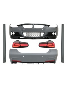 Punte complete del silenziatore dei sistemi di scarico del doppio del corredo w/gemello per BMW 3 serie F30 (11-19)