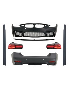 Kit completo per BMW F30 (11-19) con LED luci posteriori sequenziale di svolta EVO II M3 CS stile senza nebbia lampade.